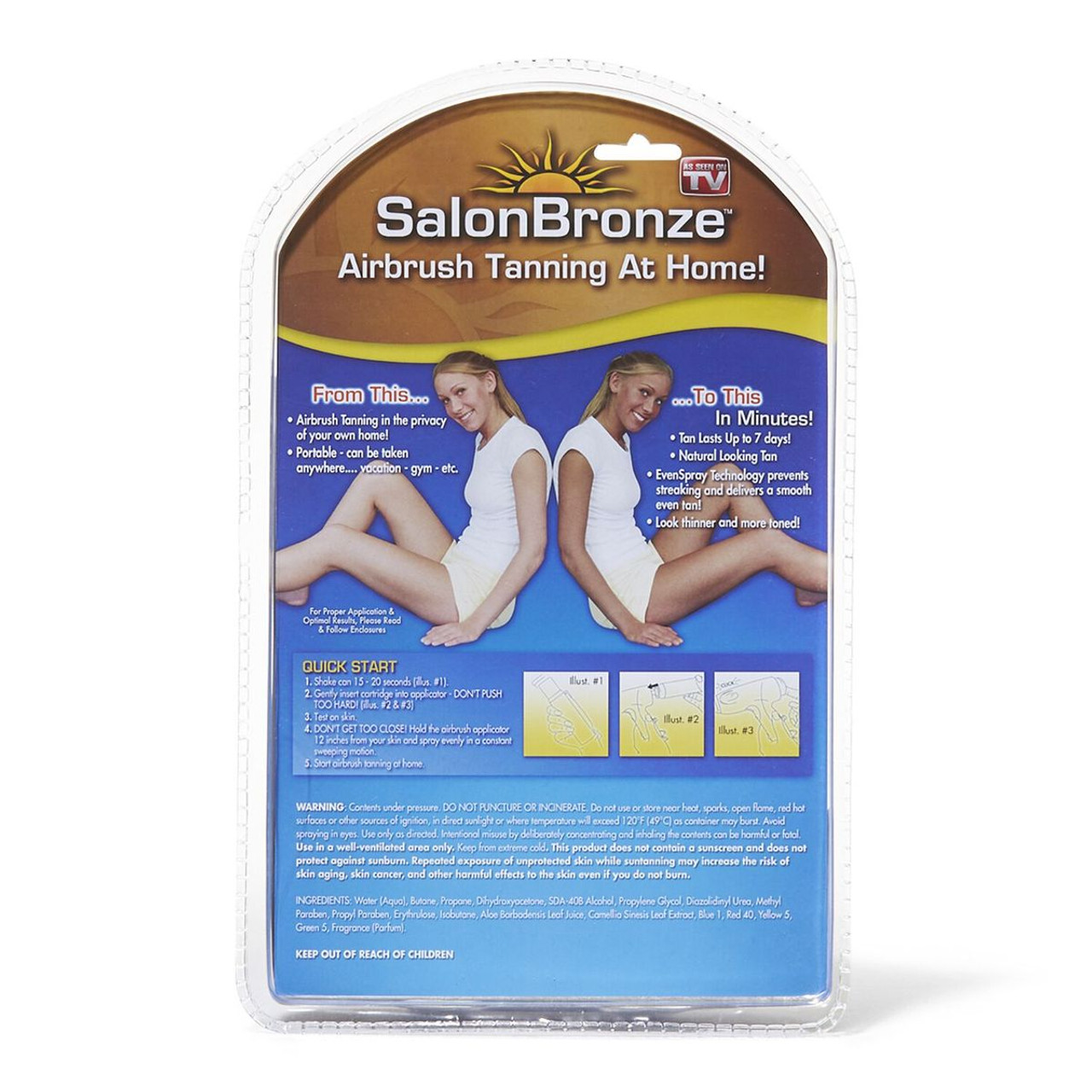 SalonBronze™ Airbrush Tanning System, 4.5 fl.  oz. (1- to 3-Pack) product image