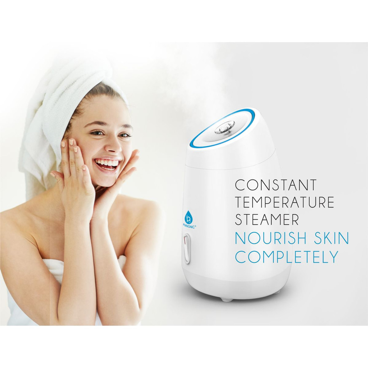 Pursonic® Facial Steamer Hot Mist Moisturizing Spa product image