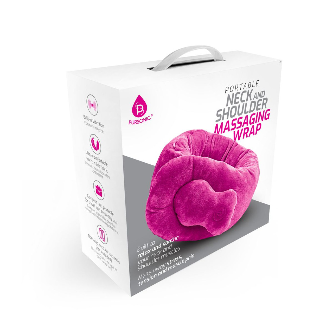 Portable Neck & Shoulder Massaging Wrap by Pursonic® product image