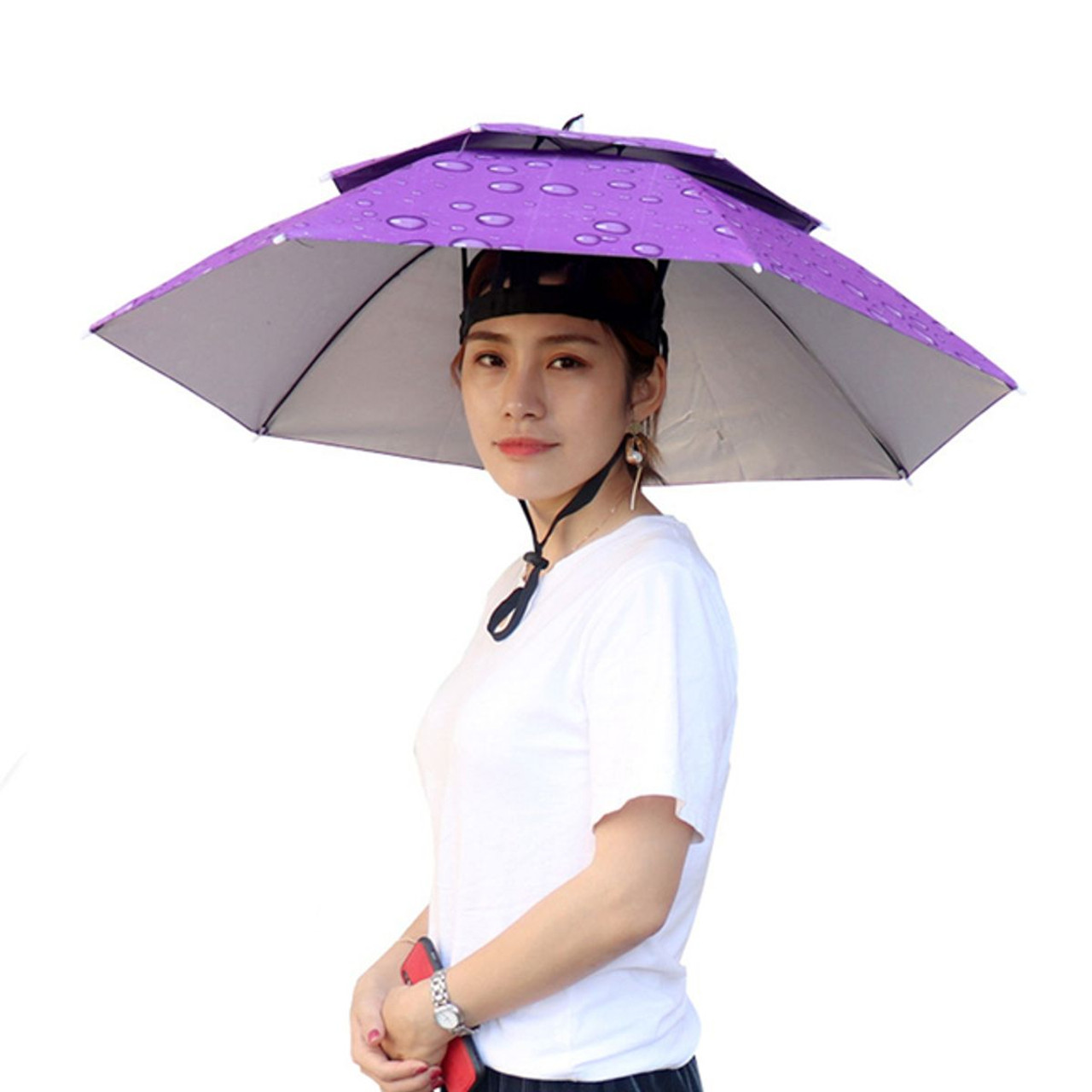 Quick Shade Personal Hat Umbrella product image