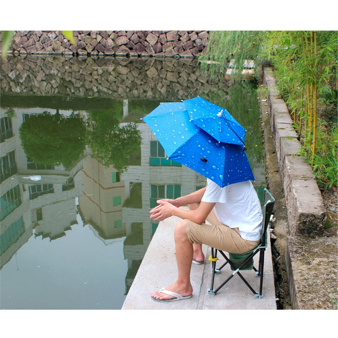 Quick Shade Personal Hat Umbrella product image