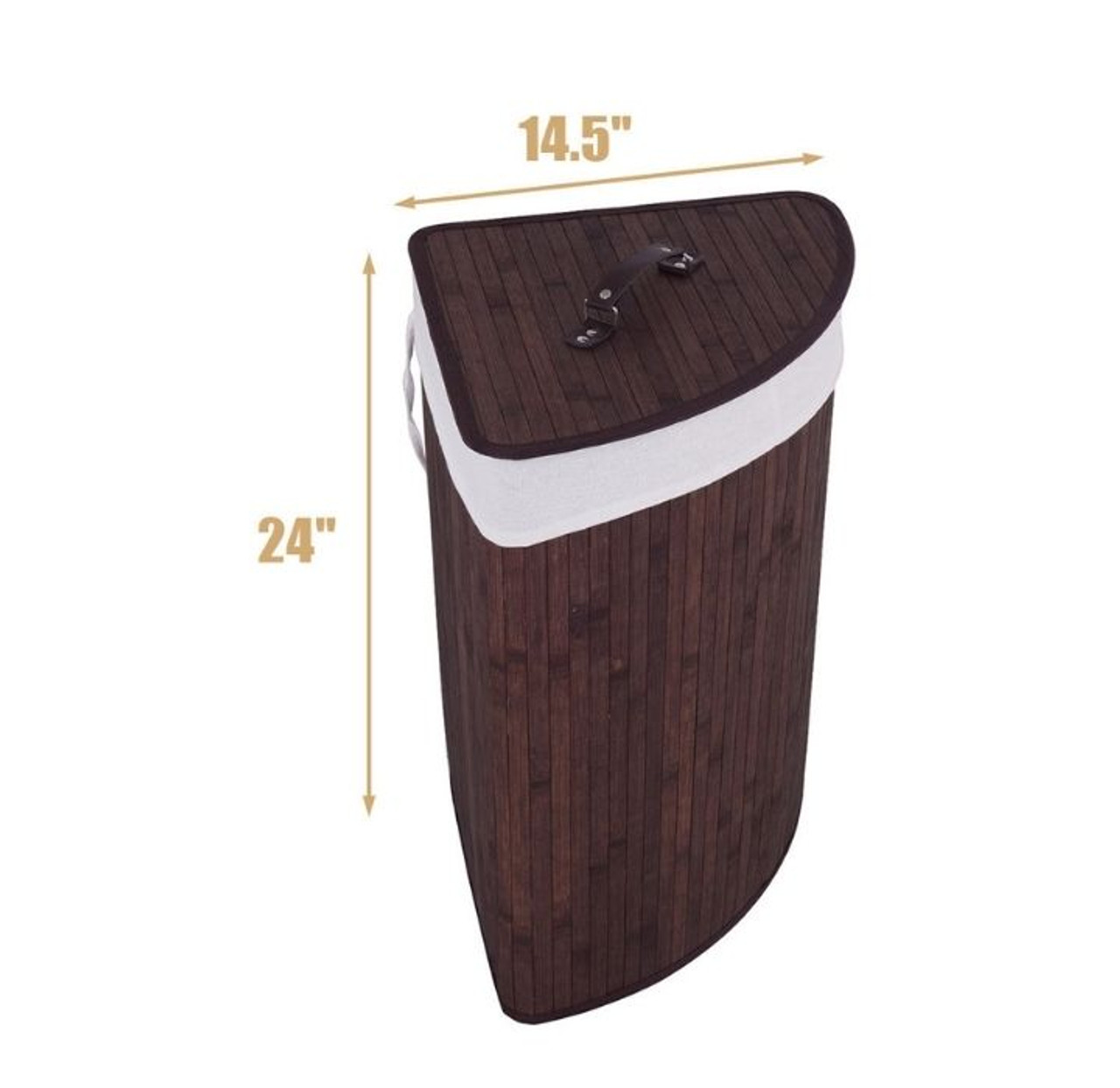 Bamboo Corner Laundry Hamper  product image Bamboo Corner Laundry Hamper  product image