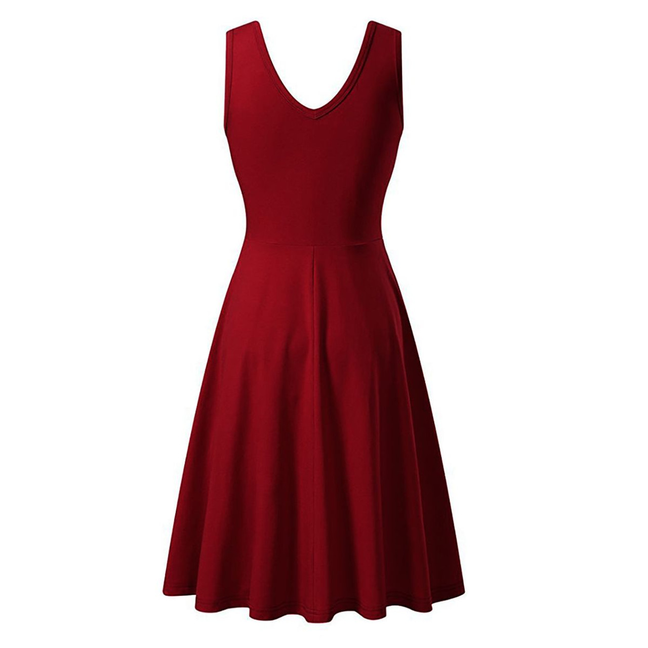 Women's Sleeveless Flared Skater Dress product image