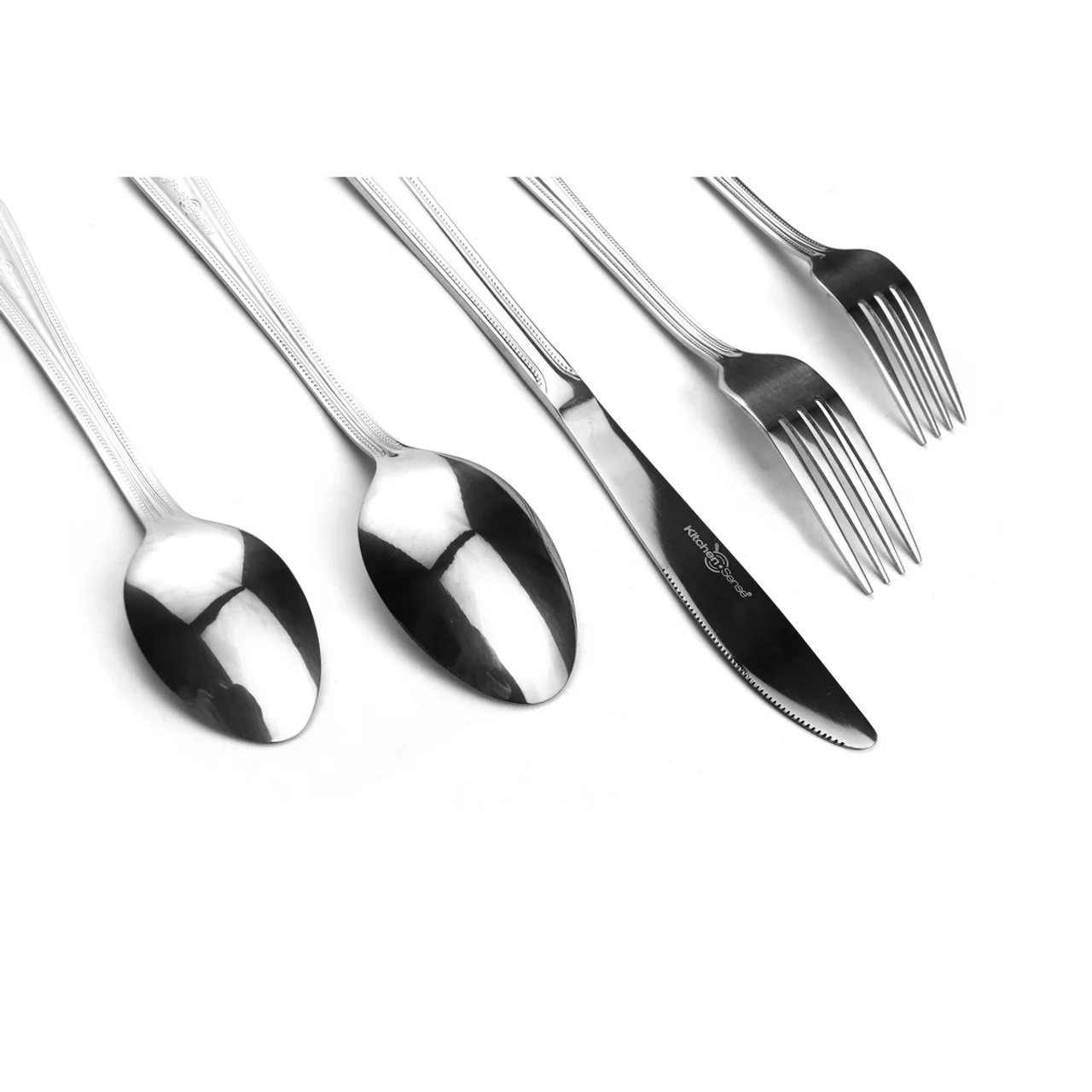 40-Piece Silverware Set with Steak Knives for 8 product image