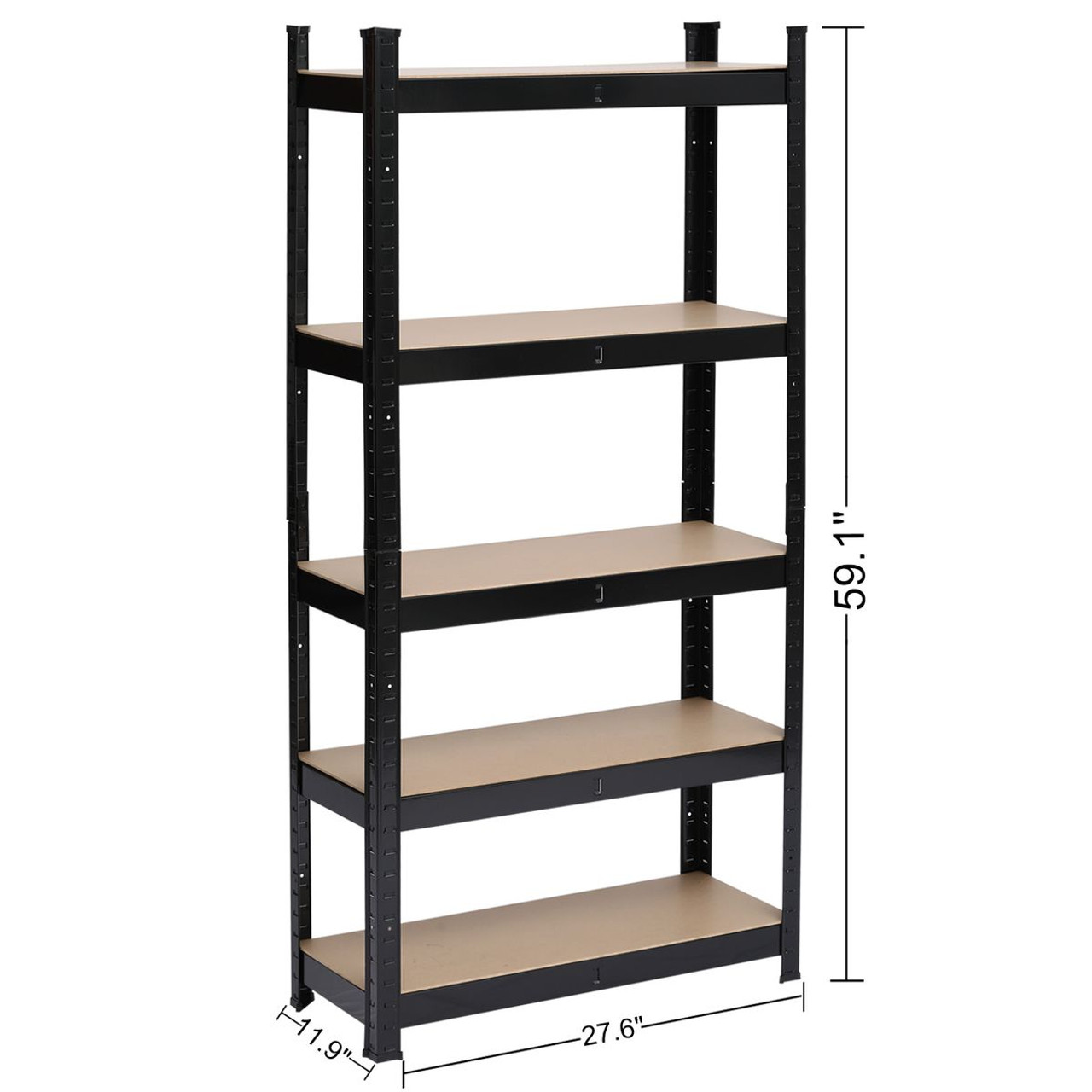 5-Tier Heavy Duty Metal Storage Rack product image