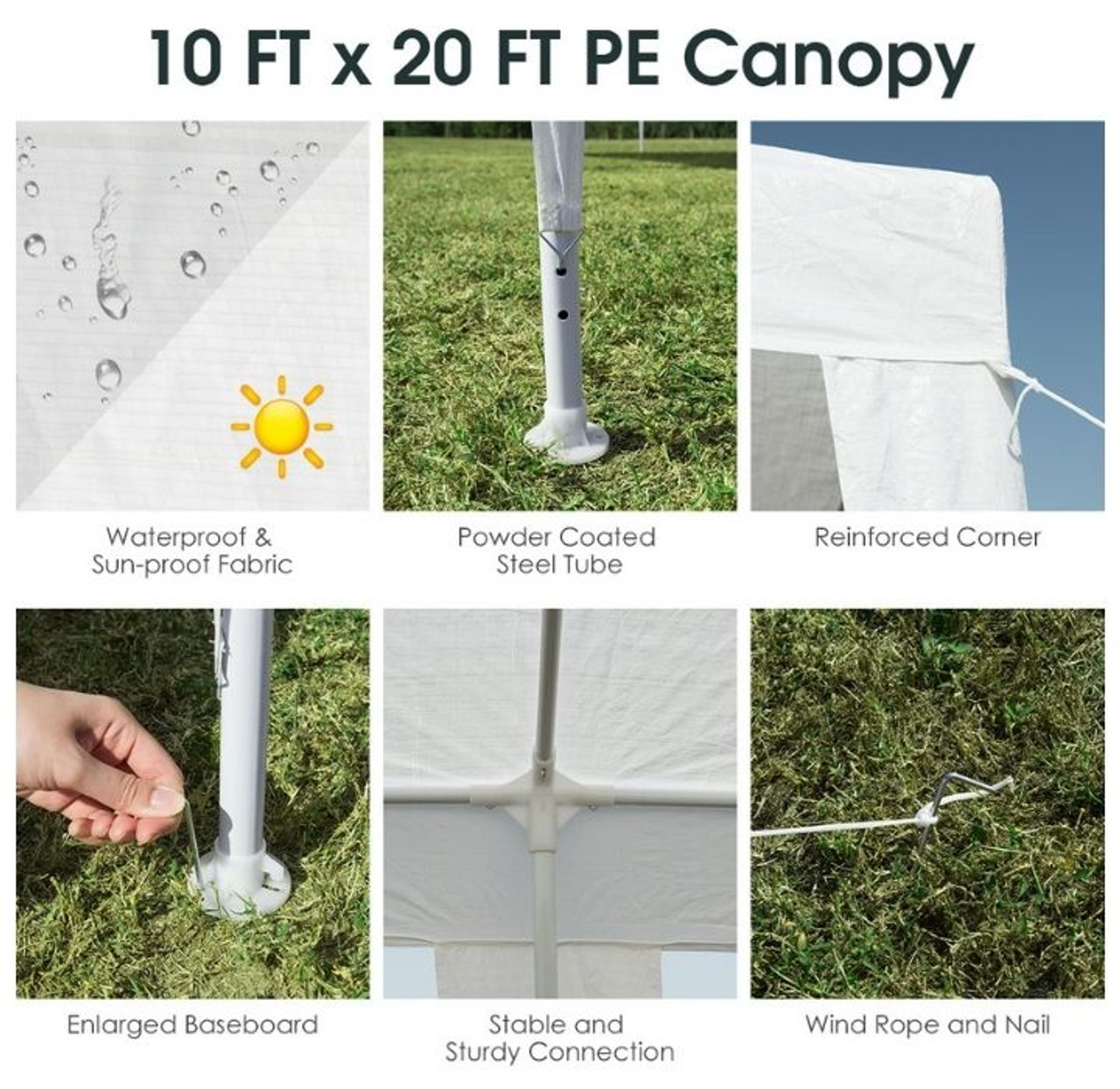 Outdoor 10' x 20'  Heavy Duty Canopy product image