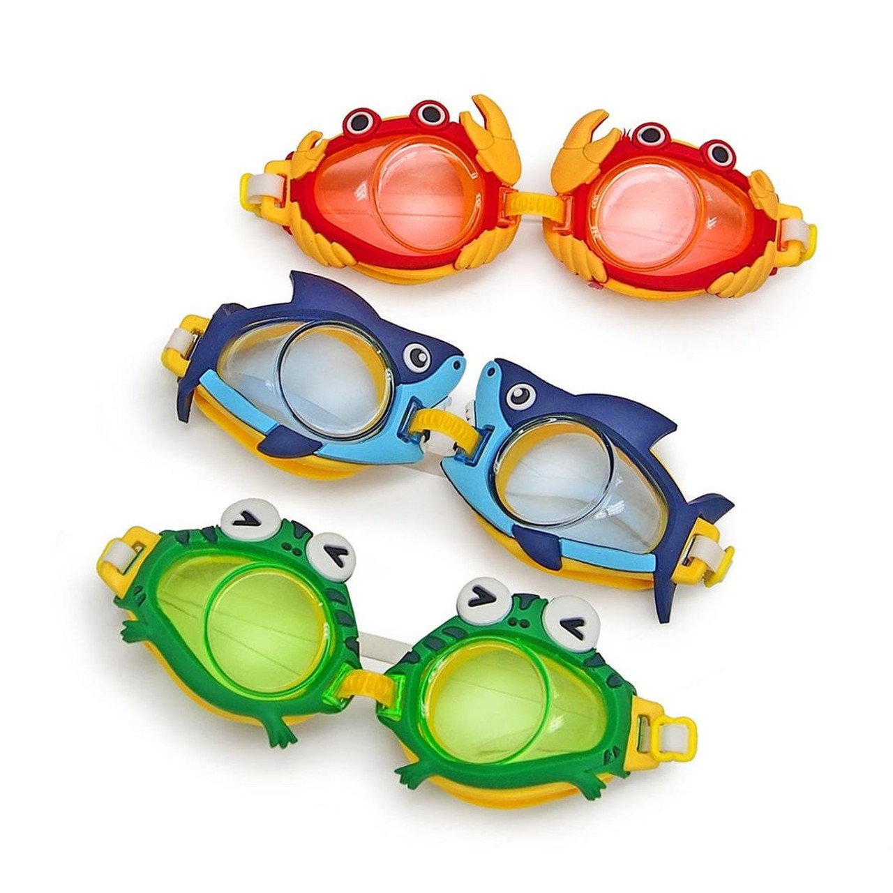 Kids' Novelty Swim Goggles (3-Pack) product image