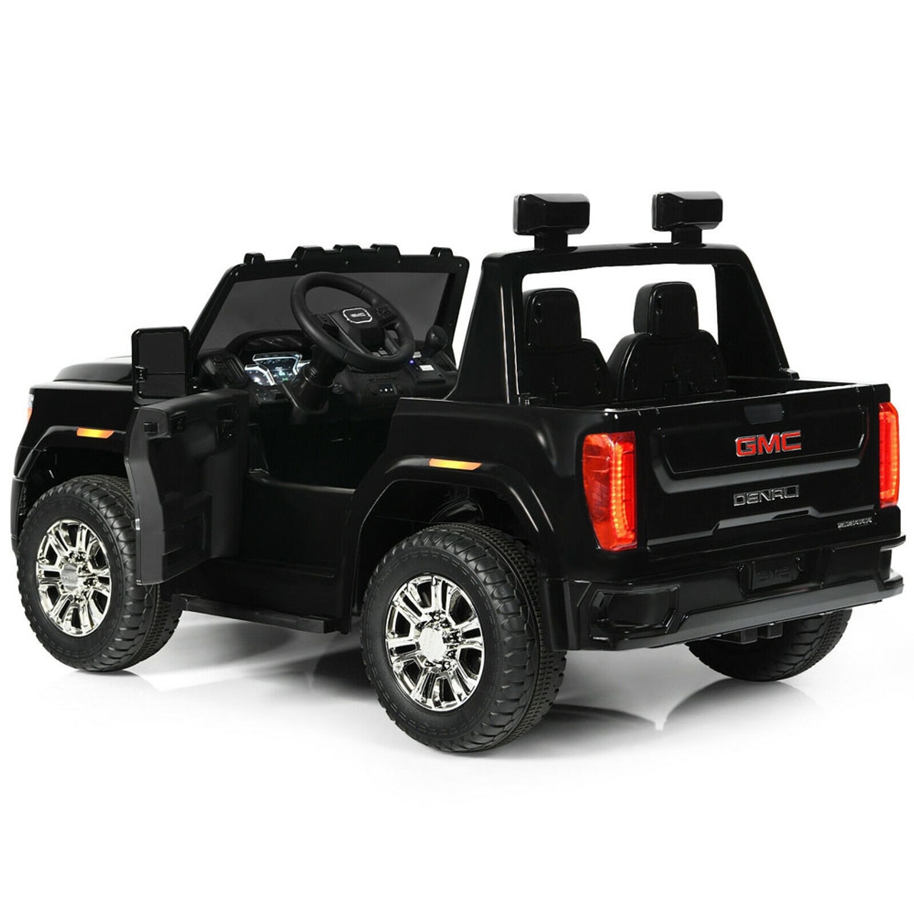 Licensed GMC 12V 2-Seater Kids' Ride-On Truck product image