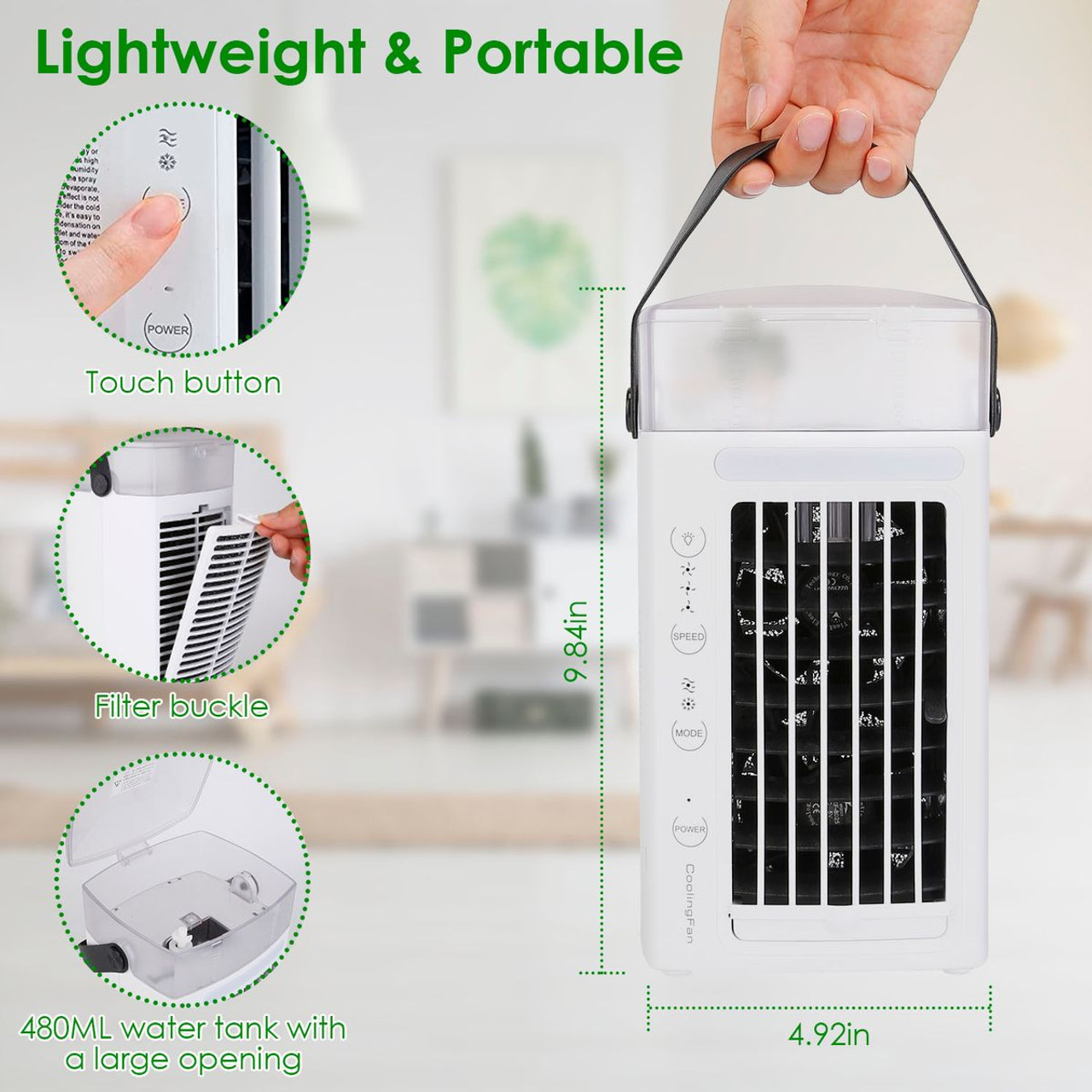 4-in-1 Portable Air Conditioner Fan by iMounTEK® product image
