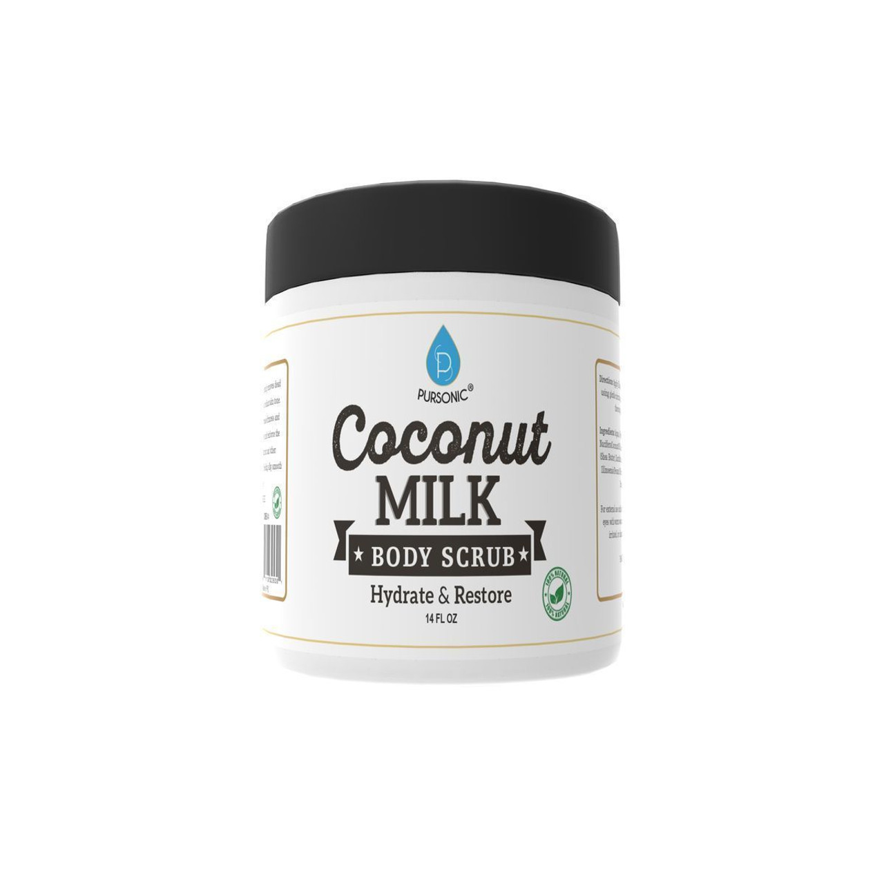Pursonic® Coconut Milk Body Scrub, 14 fl. oz. (2-Pack) product image