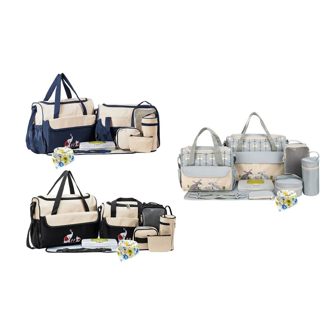 Babyluv™ 11-Piece Diaper Bag Set product image