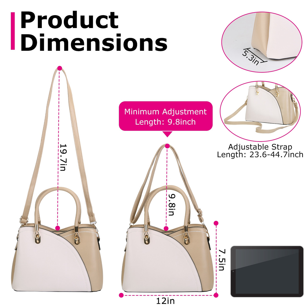 Laromni™ Shoulder Tote Handbag product image