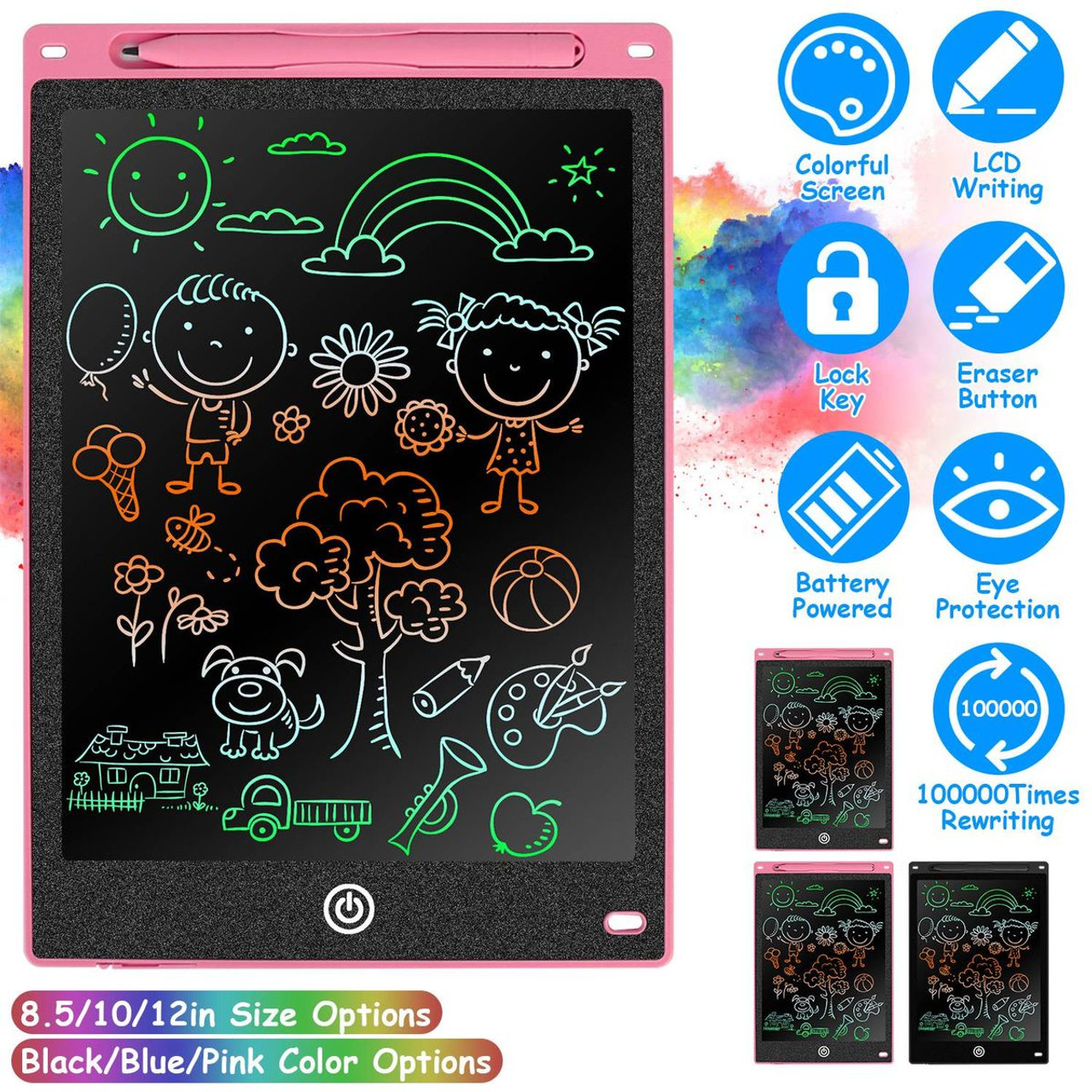 iMounTEK® Colorful LCD Writing Tablet product image