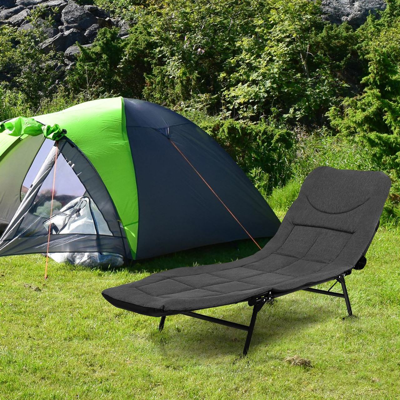 Folding Camping Cot with Detachable Mattress product image