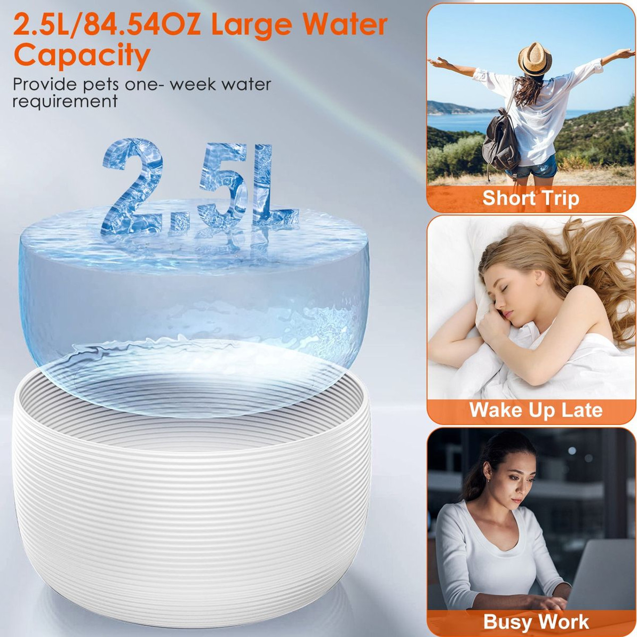 iMounTEK® Automatic Pet Water Fountain product image