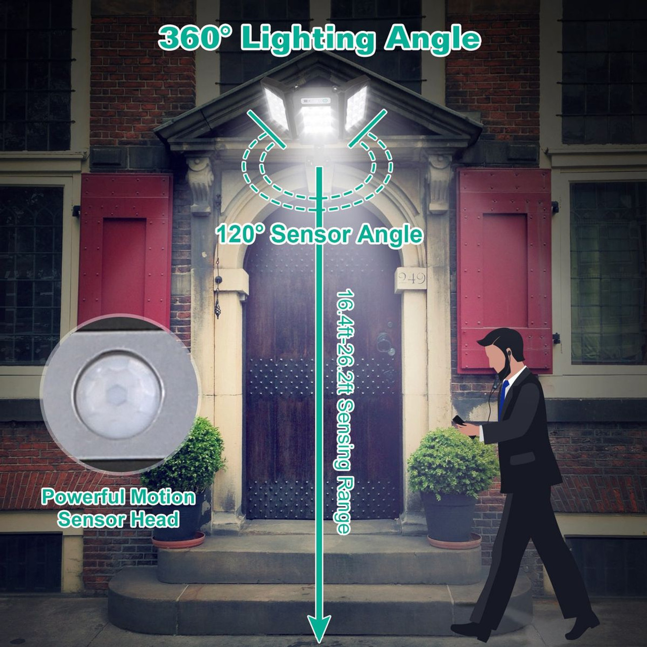 iMounTEK® Solar Wall Light product image