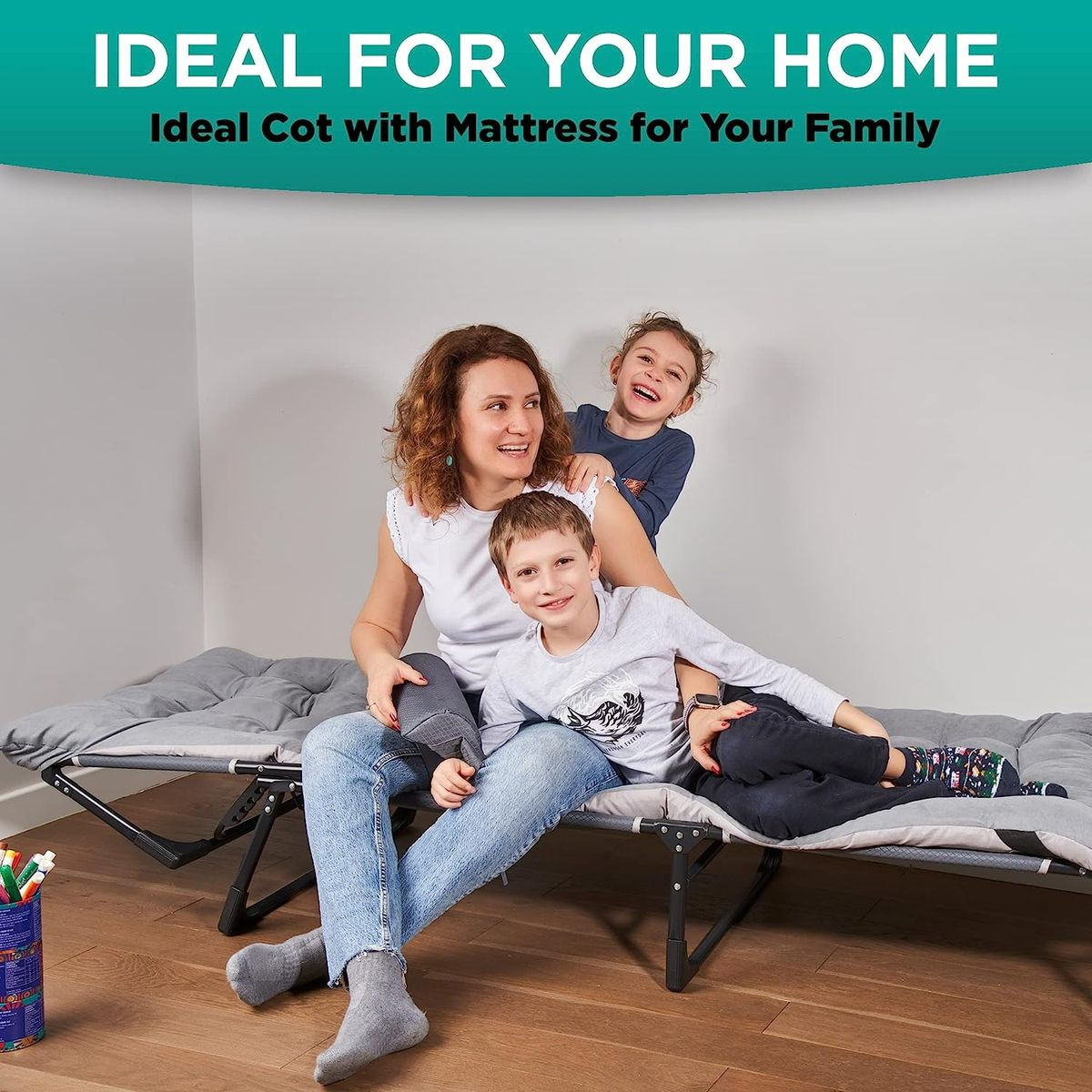 Folding Outdoor 4-Position Camping Cot, Pad, And Pillow By Zone Tech® product image