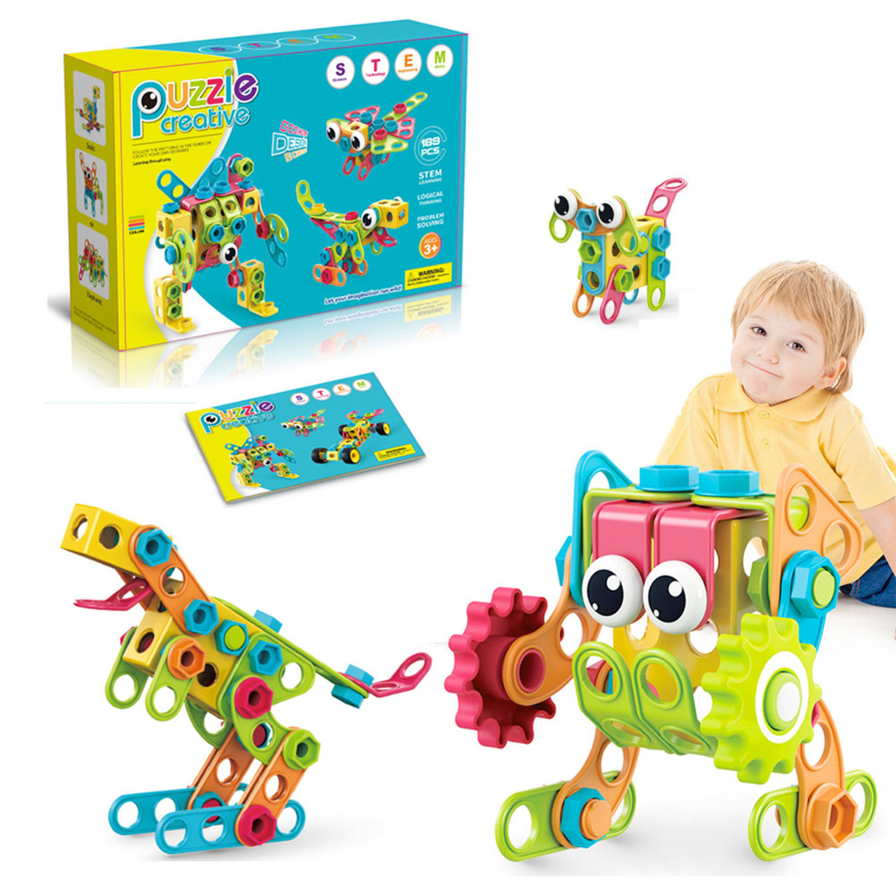 Kids' Puzzle Creative STEM Educational Building Set product image