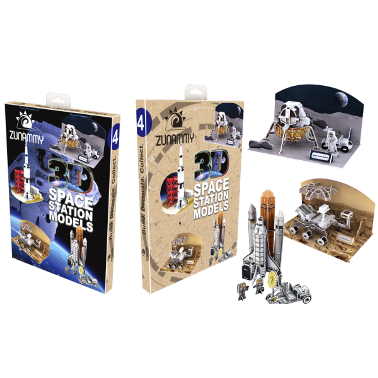 3D Puzzle Pop-up Model product image