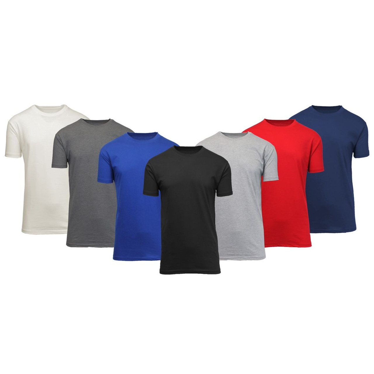  Men's Short Sleeve Classic Crew Neck Tee (3-Pack) product image