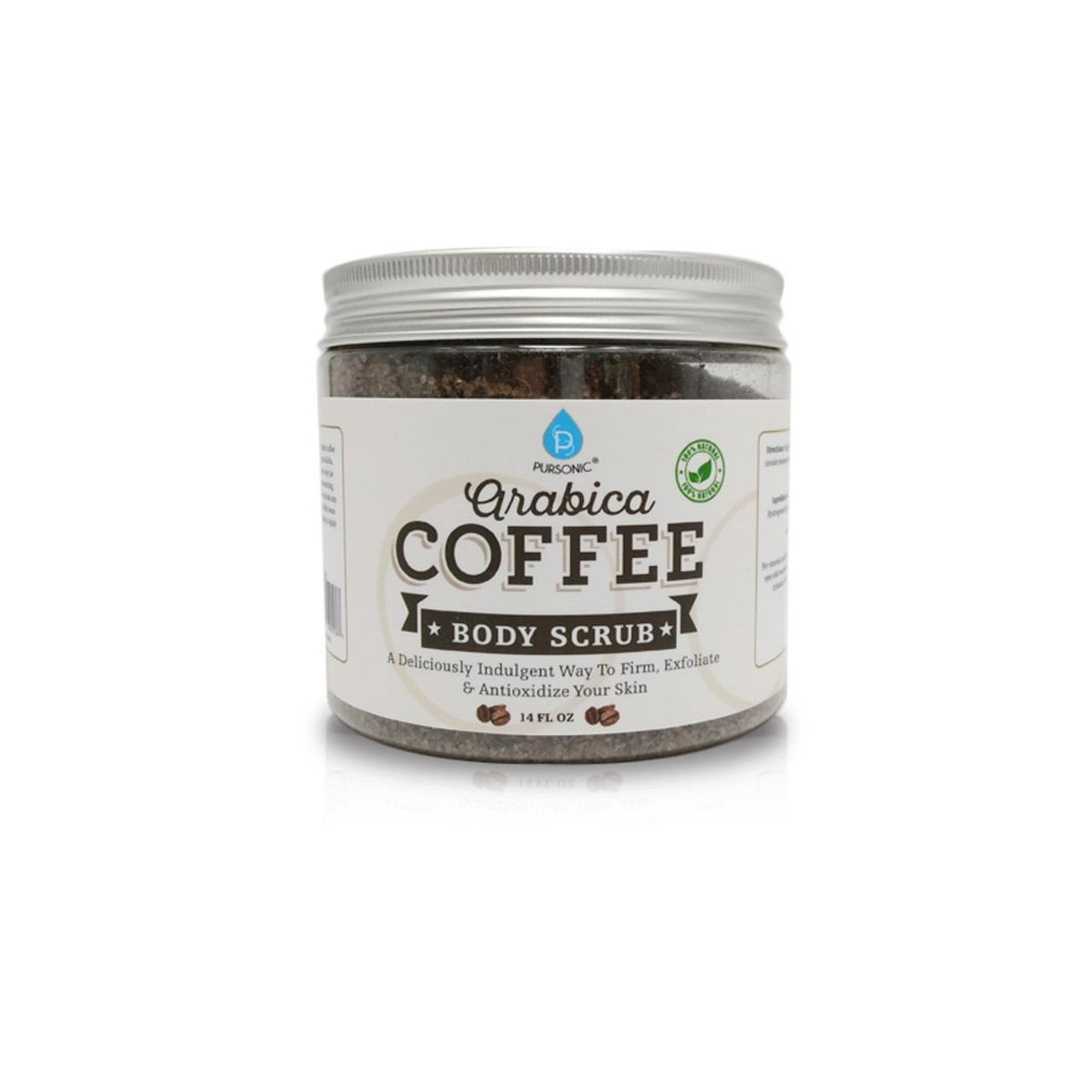 Pursonic® Arabica Coffee Body Scrub, 14 fl. oz. (2-Pack) product image