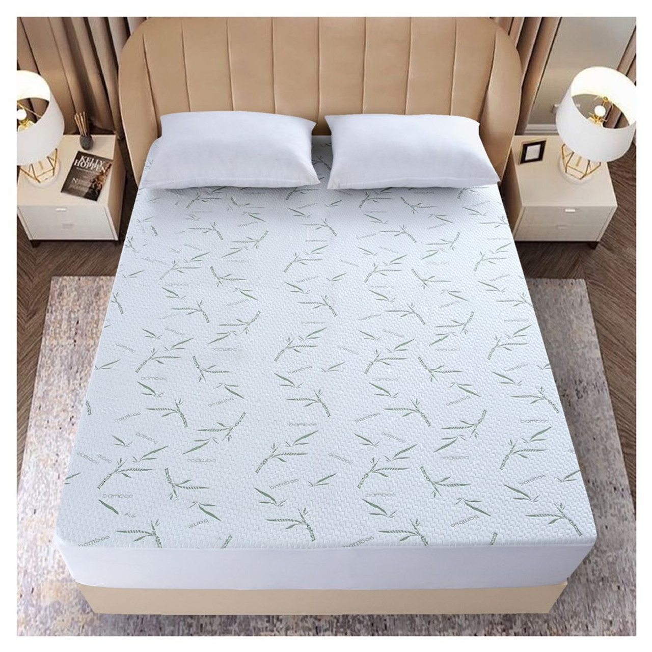 Waterproof Bamboo Deep-Pocket Mattress Protector product image