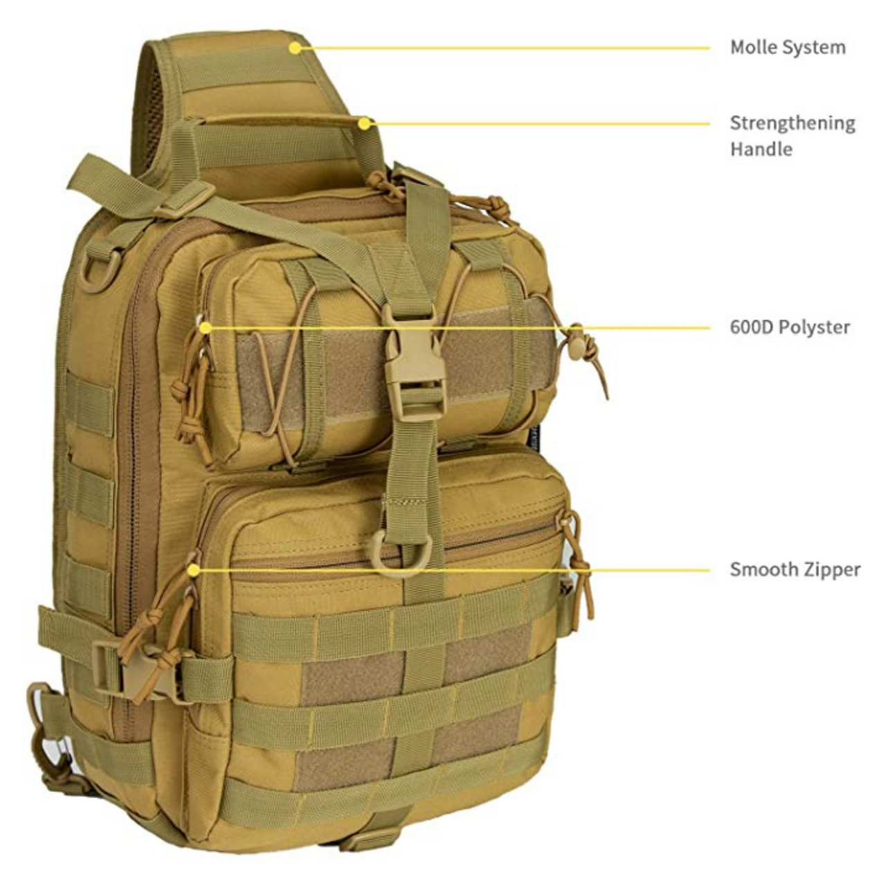 15L Tactical Military Medium Sling Range Bag product image