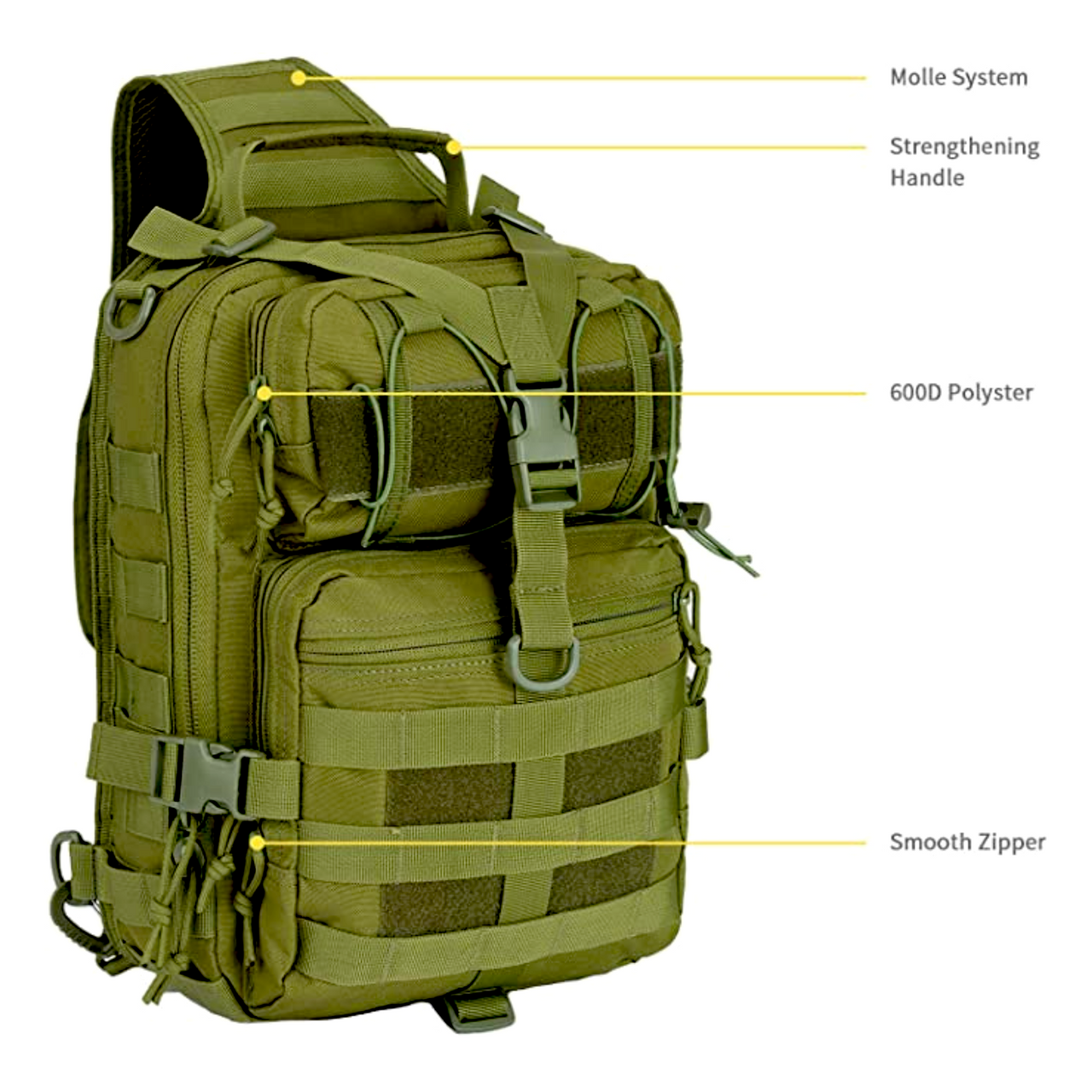 15L Tactical Military Medium Sling Range Bag product image