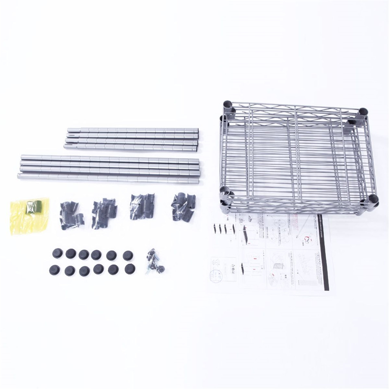 4-Tier Carbon Steel Storage Rack product image