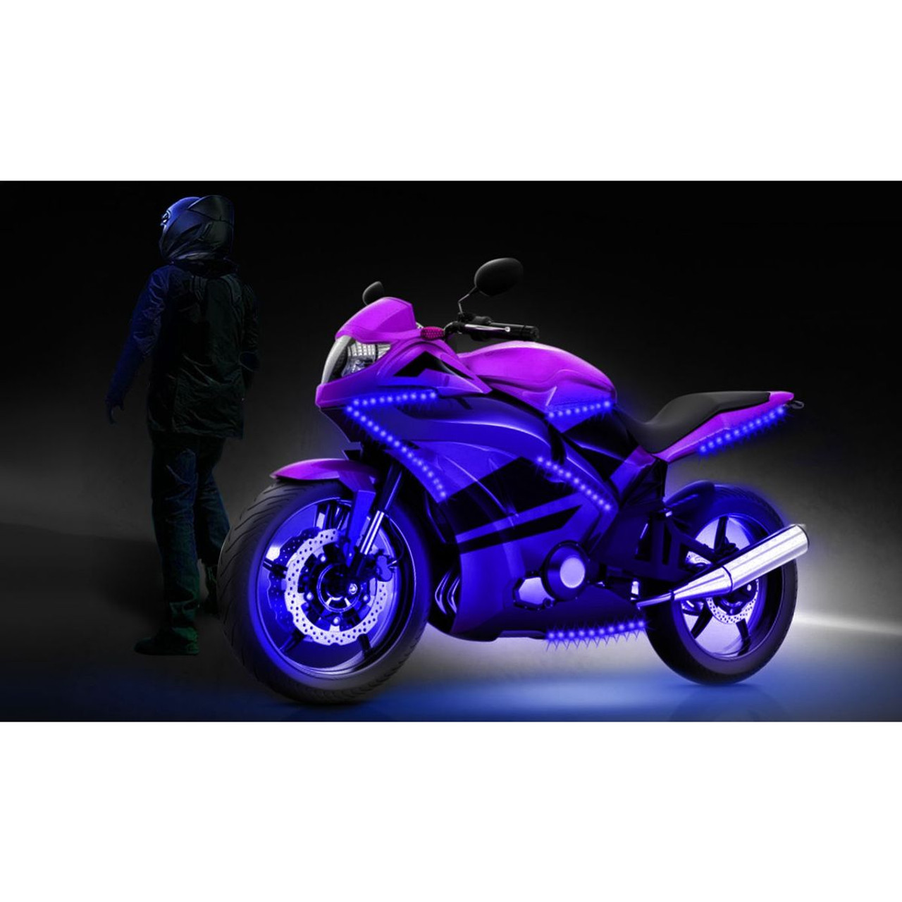 iMounTEK 6-Piece Motorcycle LED Light Strips product image