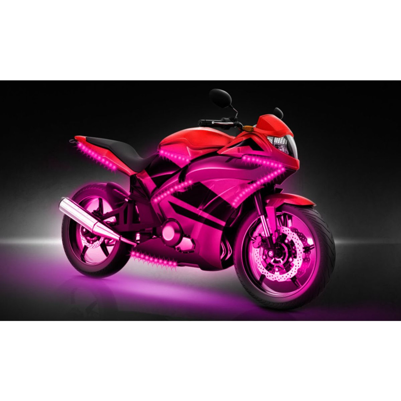 iMounTEK 6-Piece Motorcycle LED Light Strips product image