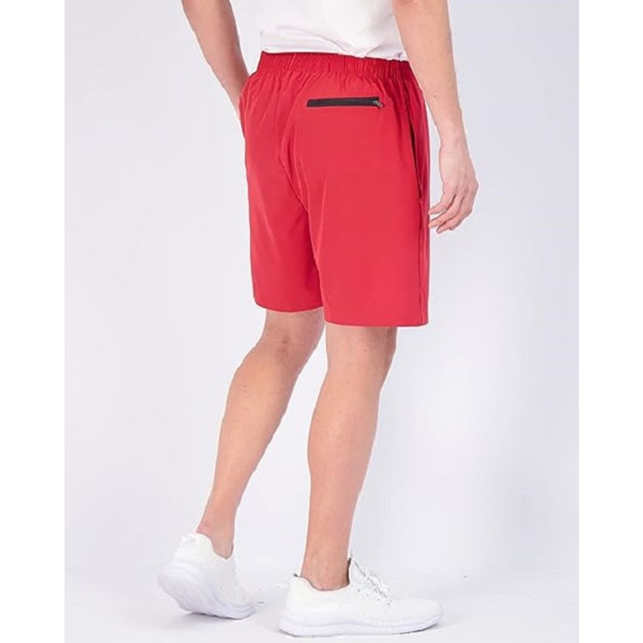 Men’s Active Woven Shorts with Zipper Pocket (6-Pack) product image
