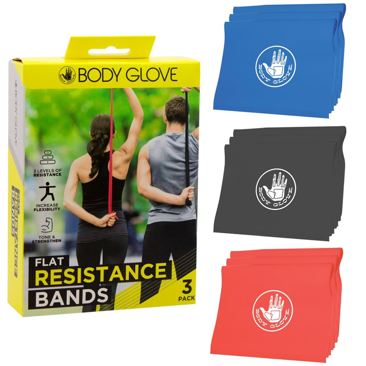 Body Glove Flat Resistance Bands product image