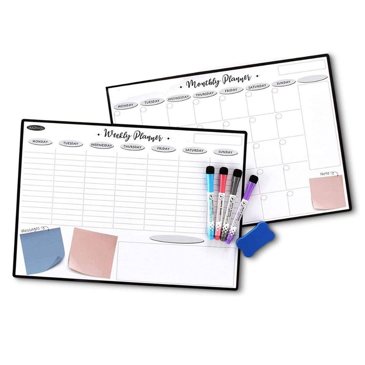 Magnetic Dry-Erase Board Combo Weekly and Monthly Planner product image