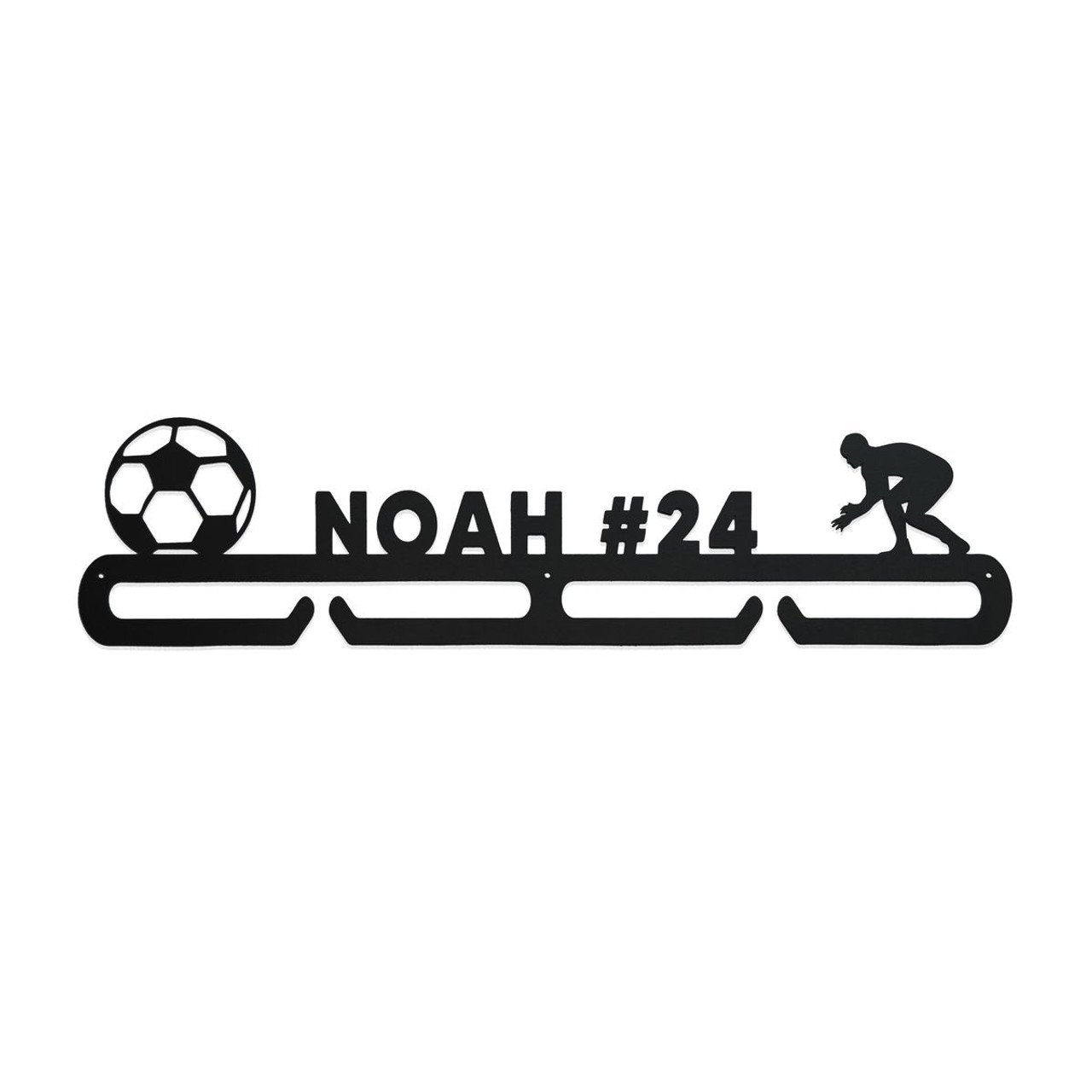 Multi-Sport Medal Hanger Display Rack for Awards or Ribbons product image