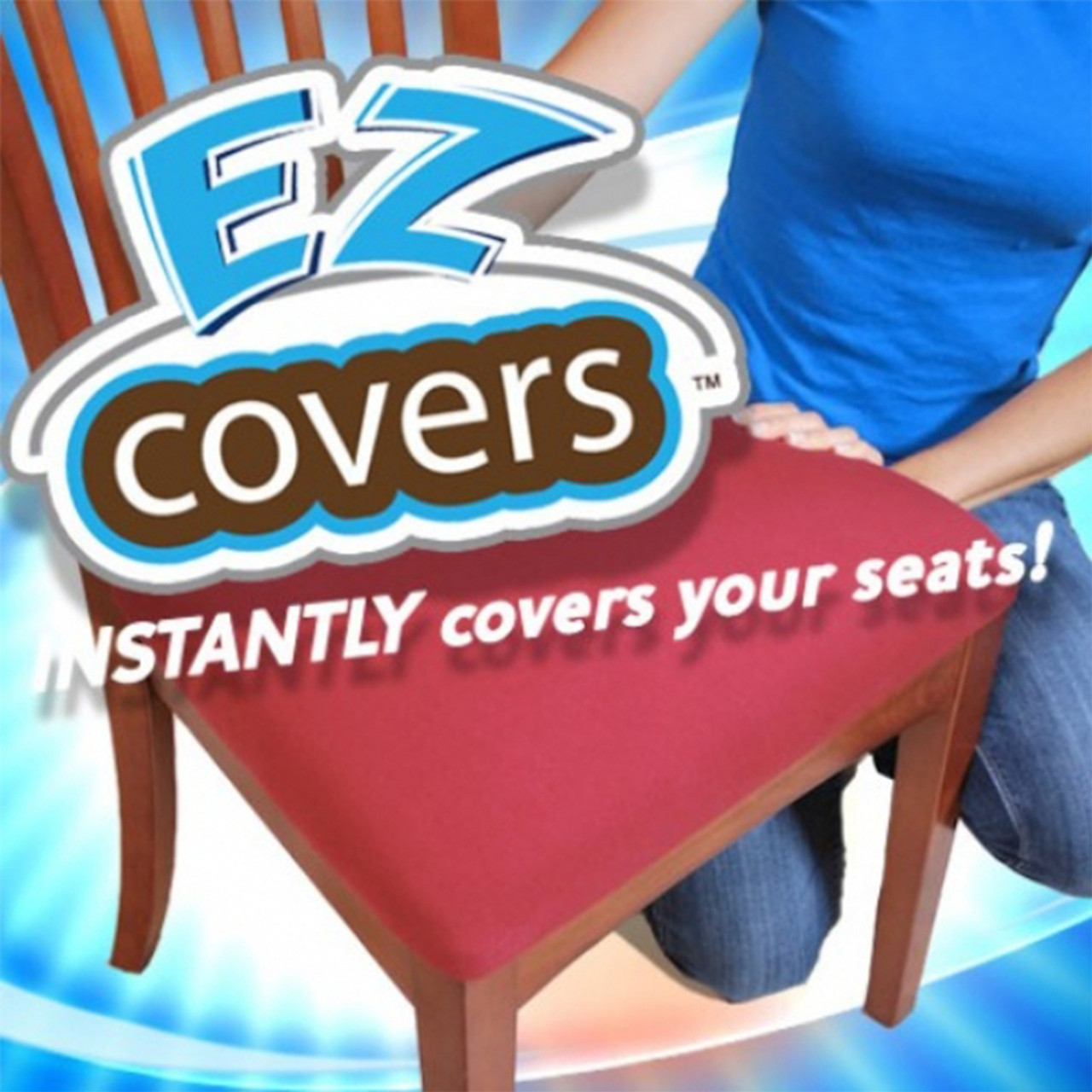 EZ Cover Stretch Fabric Slipcover Set product image