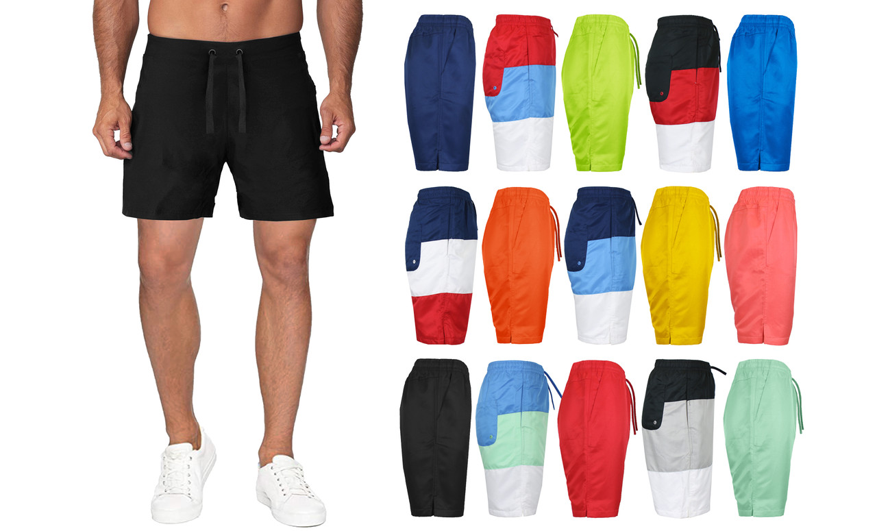 Men's Galaxy Dry Tech Active Performance Shorts for Workouts & Training (2-Pack) product image