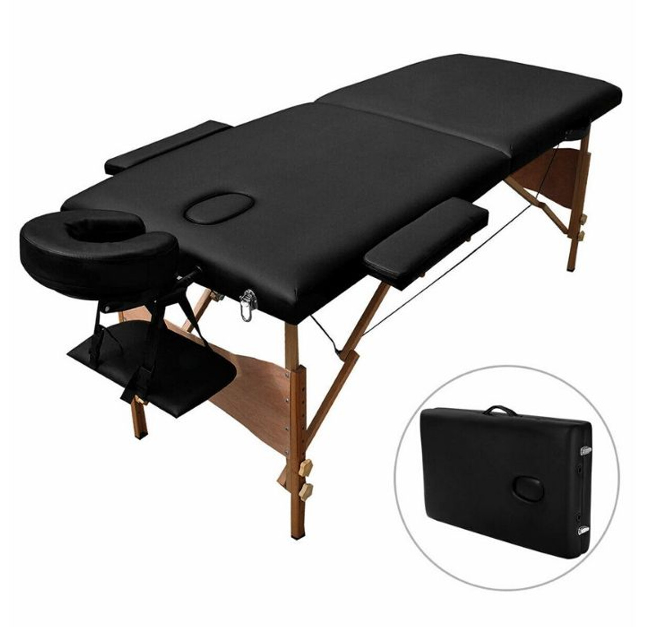 Portable Folding 84-Inch Massage Table with Carrying Case product image