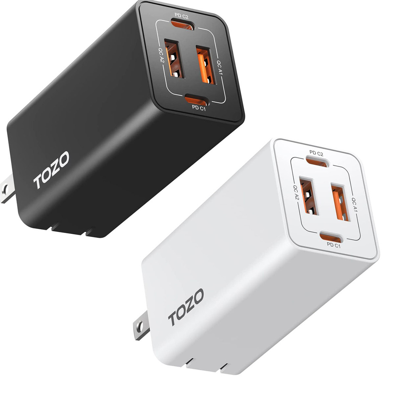TOZO® C2 USB-C 65W Fast Foldable Wall Charging Adapter product image