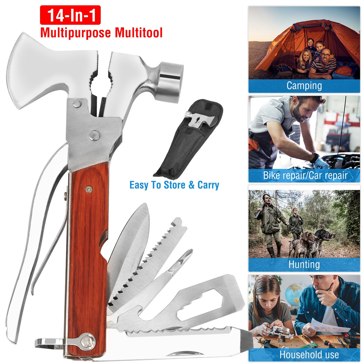 iMounTEK 14-in-1 Camping Multitool product image
