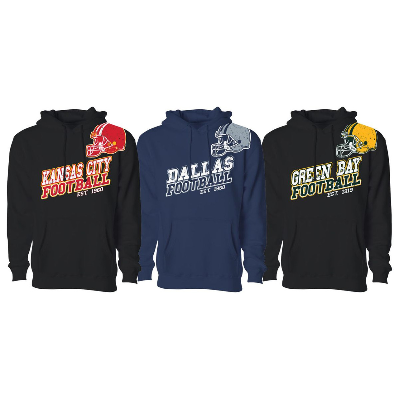 Women's Football Fan Pullover Hoodie product image