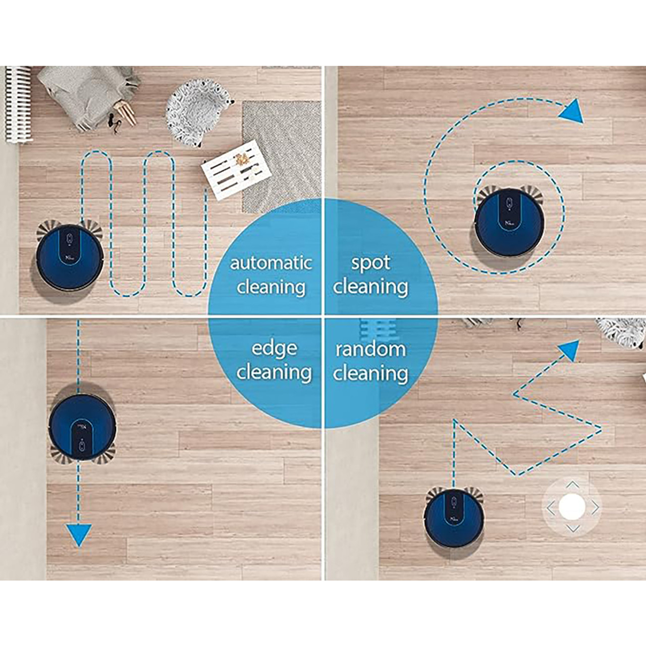 NGTeco™ Wi-Fi Robot Vacuum Cleaner product image