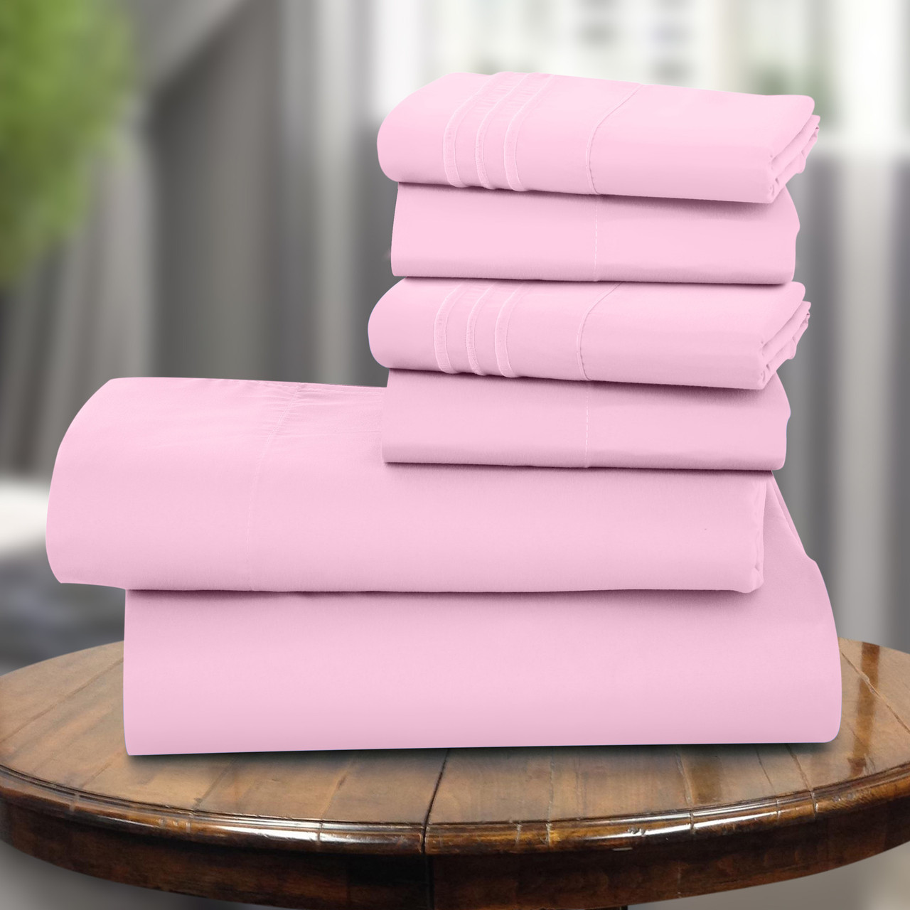 1800-Series Deep Pocket Premier Microfiber Bed Sheet Set product image