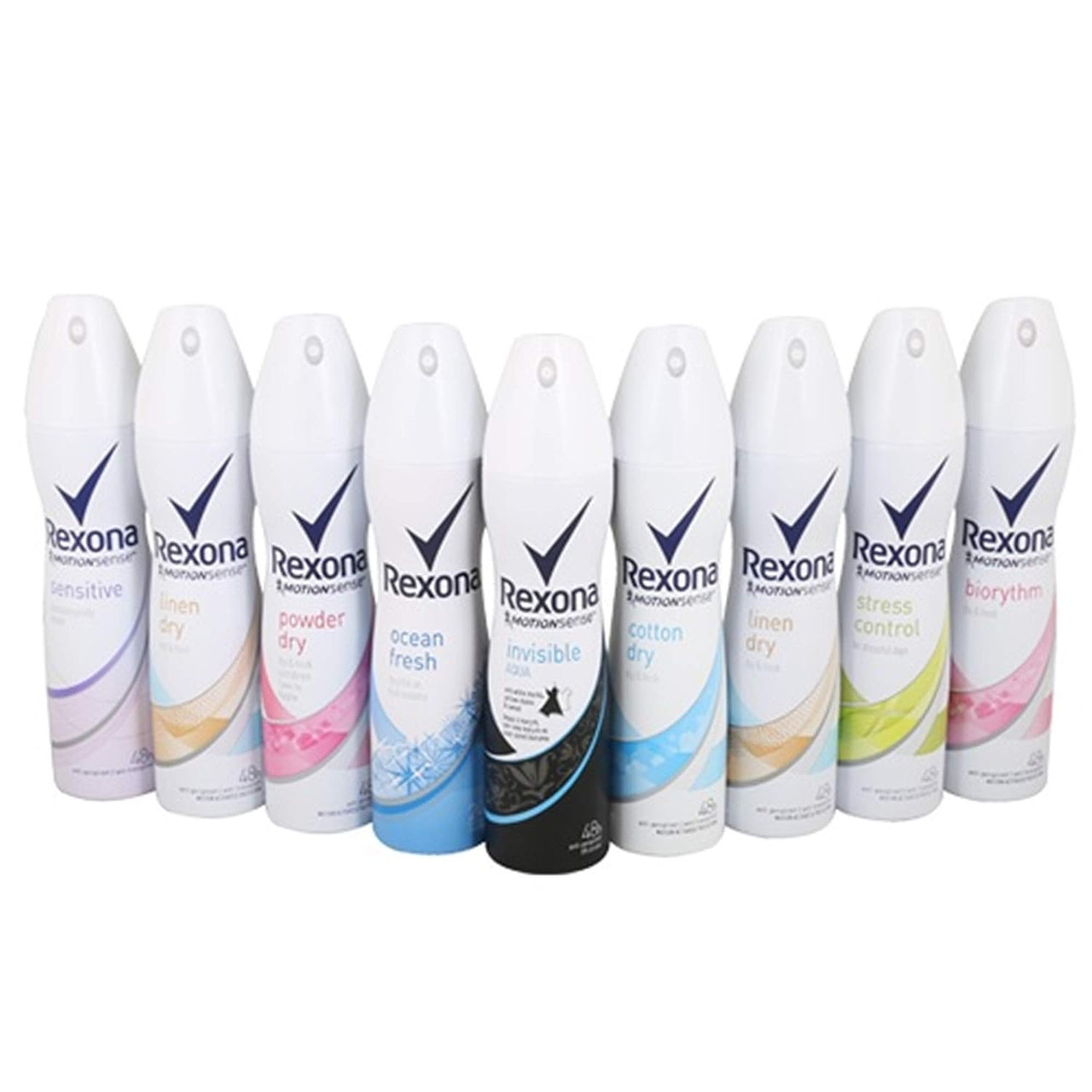 Rexona® MotionSense™ Deodorant Body Spray, 150mL  (10-Pack) product image