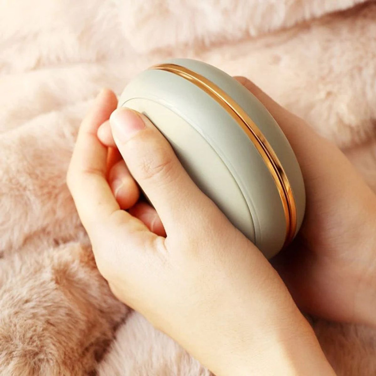 3-in-1 Macaron Power Bank, Hand Warmer, and Mirror product image