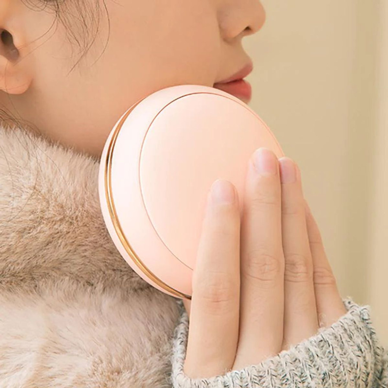 3-in-1 Macaron Power Bank, Hand Warmer, and Mirror product image