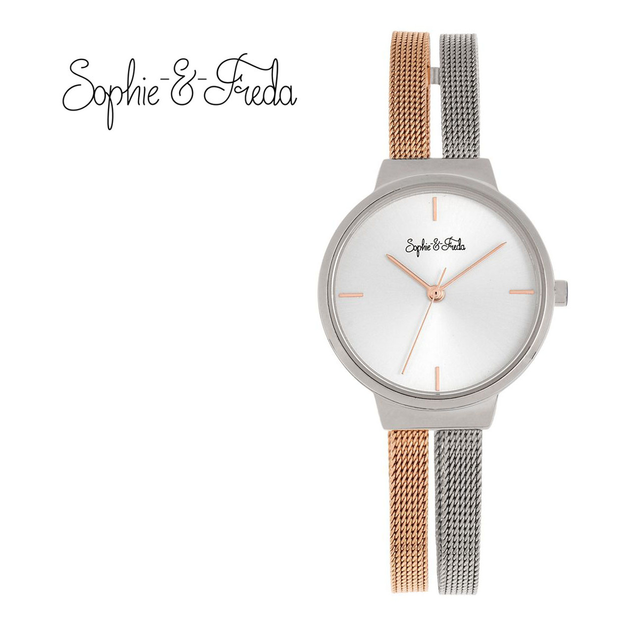 Sedona Mesh Bracelet Watch by Sophie & Freda™ product image