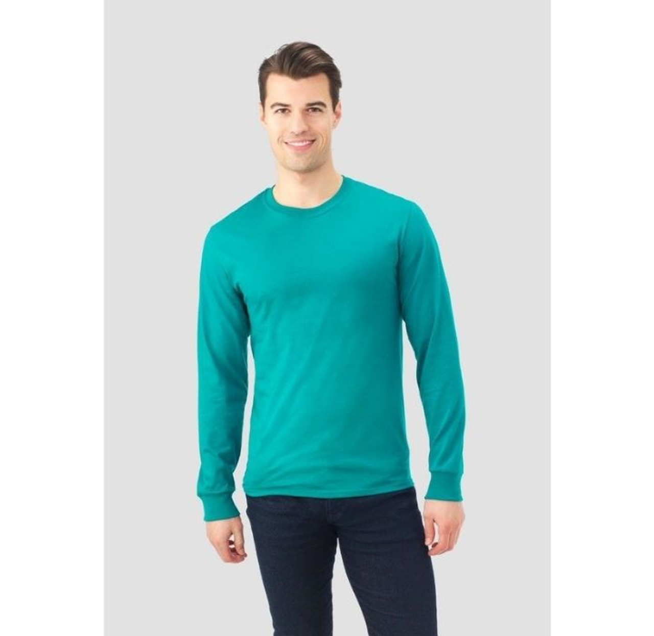 Fruit of the loom eversoft long sleeve t deals shirt