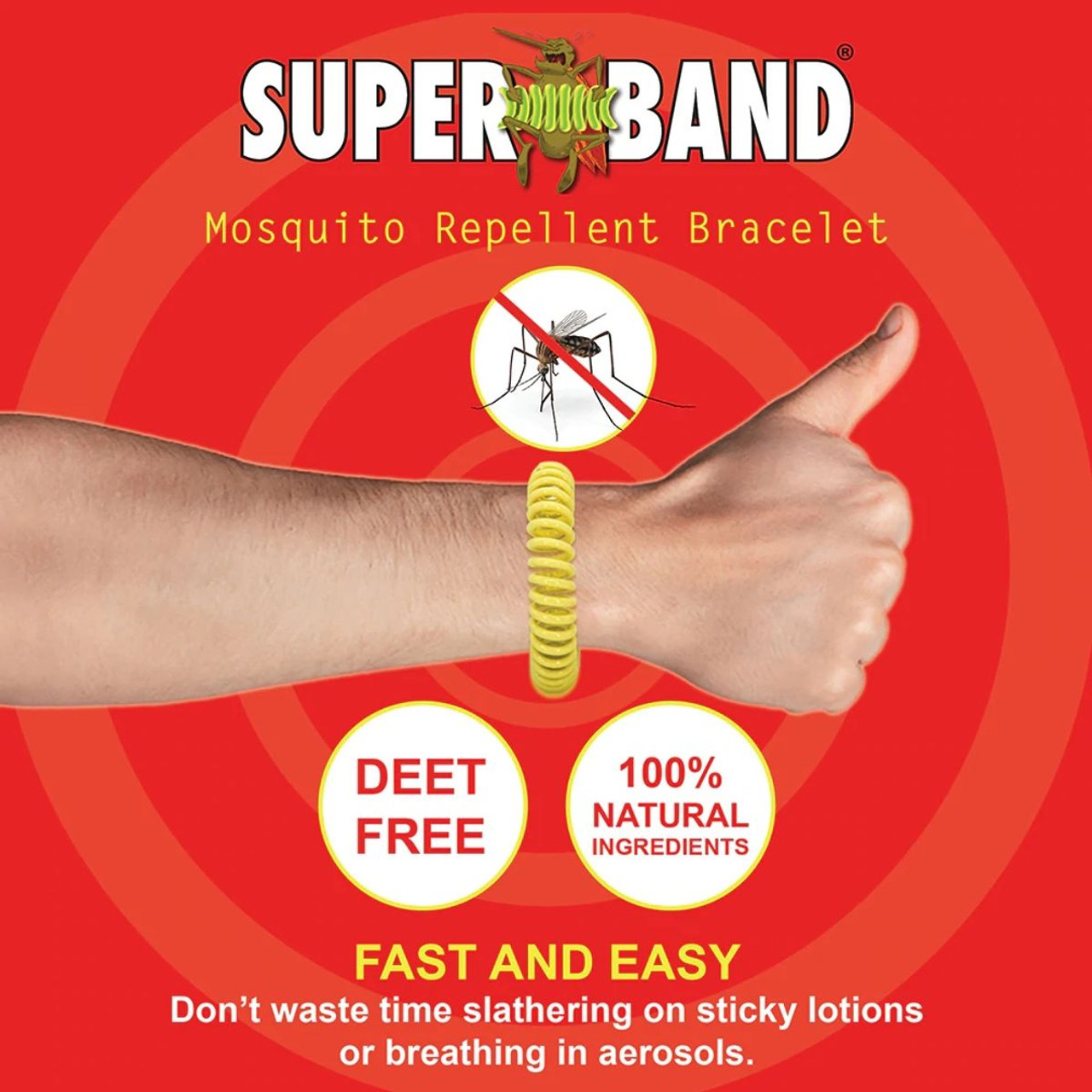 Superband Insect Repelling Wristband Bracelet product image