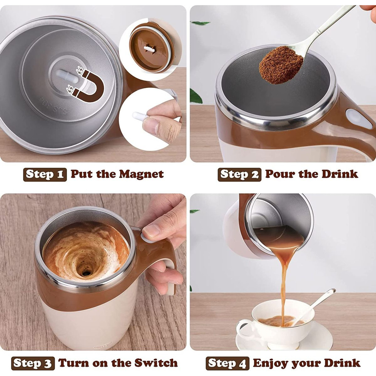 Cup-A-Latte Self-Stirring Mug product image